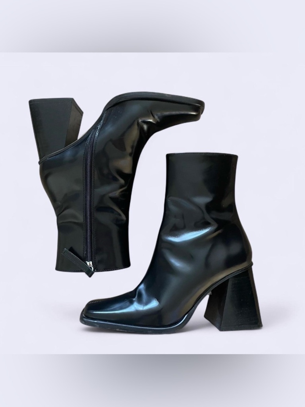 ALOHAS South Leather Ankle Boot size 35 - Picture 6 of 14